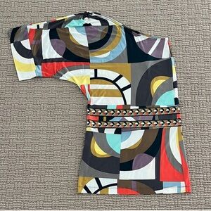 Geometric Patterned Kids Shirt